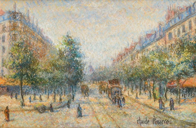 H. Claude Pissarro - Les Grands Boulevards | MasterArt
